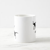 恐竜チームの努力 コーヒーマグカップ (中央)