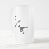 恐竜チームDino フロストグラスビールジョッキ (正面左)