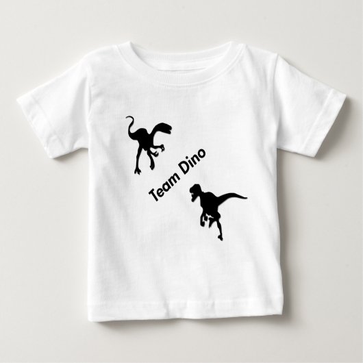 恐竜チームDino ベビーTシャツ (正面)