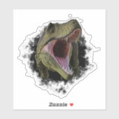 恐竜ティラノサウルスTレックスホールリップ シール (シート)