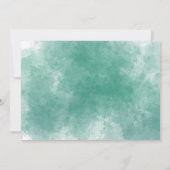 恐竜テーマディノパーティー誕生日 招待状 (裏面)