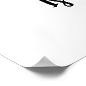 恐竜テーマワイルドフラワー結婚ズ・ウェルカム ポスター (角)