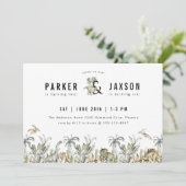 恐竜テーマ共同誕生日パーティー 招待状 (スタンド正面)