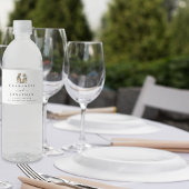 恐竜テーマ結婚のカスタム ペットボトルラベル