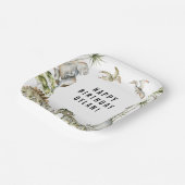 恐竜テーマ誕生会 ペーパープレート (傾斜あり)