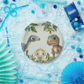 恐竜テーマ誕生会 ペーパープレート (パーティー)