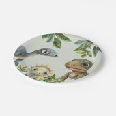 恐竜テーマ誕生会 ペーパープレート (アングル)