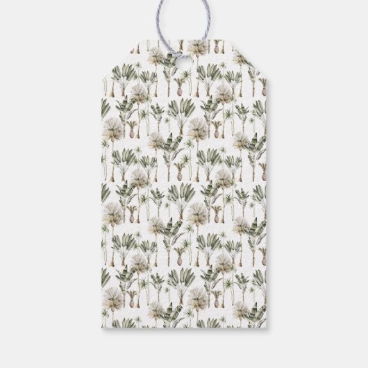 恐竜テーマ誕生日ありがとう ギフトタグ (裏面)