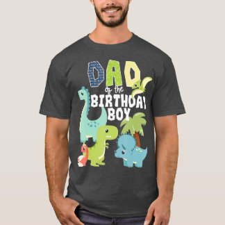 恐竜テーマ誕生日パパの誕生日少年D Tシャツ