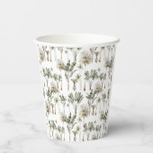 恐竜テーマ1st誕生日パーティー 紙コップ (裏面)