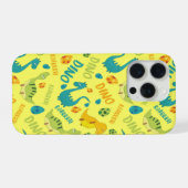 恐竜テーマ iPhoneケース (裏面横)