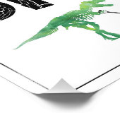 恐竜ディグ誕生日標識 フォトプリント            (角)