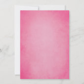 恐竜ディノディグガールTレックス誕生日パーティー 招待状 (裏面)