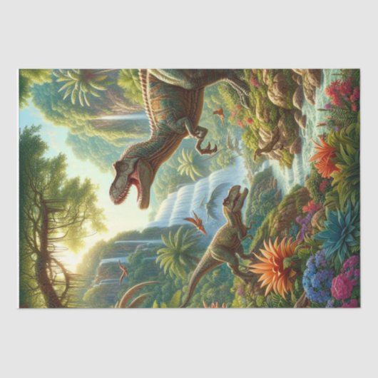 恐竜デカップクラフト 薄葉紙 (正面)