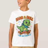 恐竜デザインTシャツ Tシャツ (正面)