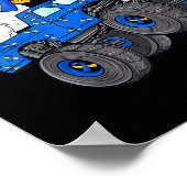 恐竜トラック世界ダウン症候群デイボーイズ ポスター (角)