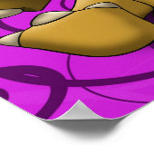 恐竜トリケラトプス ポスター (角)