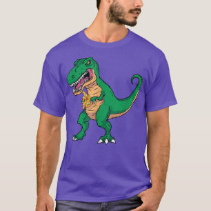 恐竜トレピザグラフィックピザラバーイタリアンフー Tシャツ
