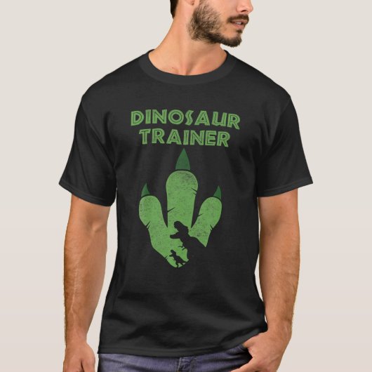 恐竜トレーナーTシャツ 恐竜好きのためのおもしろグッズ Tシャツ (正面)