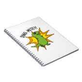 恐竜ネタの面白いTレックス恐竜ジョーク ノートブック (右側)