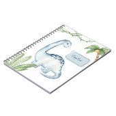 恐竜ノートブック – かわいい先史時代のジャーナル ノートブック (左側)