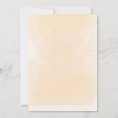 恐竜ハッチングマンスーン赤ちゃんシャワー招待状 招待状 (裏面)