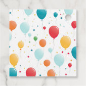 恐竜ハッピーバースデーピンク フェイバータグ (裏面)