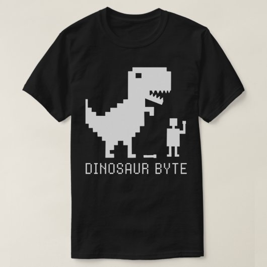 恐竜バイト Tシャツ (デザイン正面)