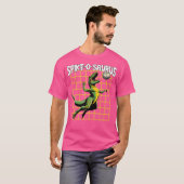 恐竜バレーボール選手ゲームSpikeosaurusボール Tシャツ (正面フル)