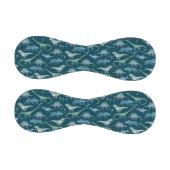 恐竜パターンティール(緑がかった色)グリーン 野球ボール (パネル)