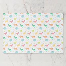 恐竜パターン誕生日 ペーパーパッド