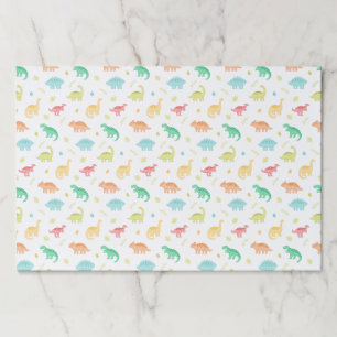 恐竜パターン誕生日 ペーパーパッド