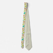 恐竜パターン ネクタイ (裏面)