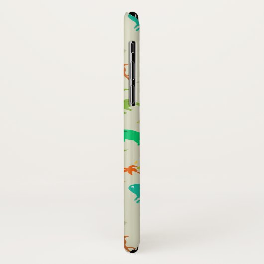 恐竜パターン Case-Mate iPhoneケース (裏面/左)