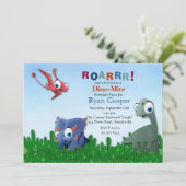 恐竜パルス招待状 招待状 (スタンド正面)