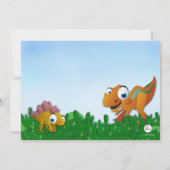 恐竜パルス招待状 招待状 (裏面)