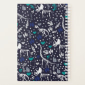 恐竜パーソナライズされたプランナー子供へ プランナー手帳 (裏面)