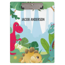 恐竜パーソナライズされた新学期名