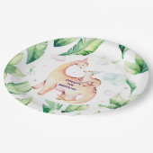 恐竜パーソナライズされた紙プレート ペーパープレート (アングル)