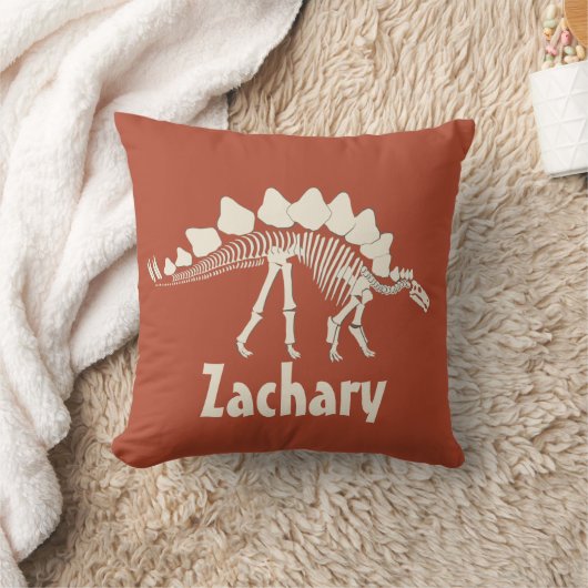 恐竜パーソナライズされた装飾用クッション クッション (ブランケット)