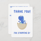 恐竜パーソナライズされた類 (正面/裏面)