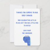 恐竜パーソナライズされた類 (裏面)