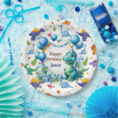 恐竜パーソナライズされた類 ペーパープレート (パーティー)