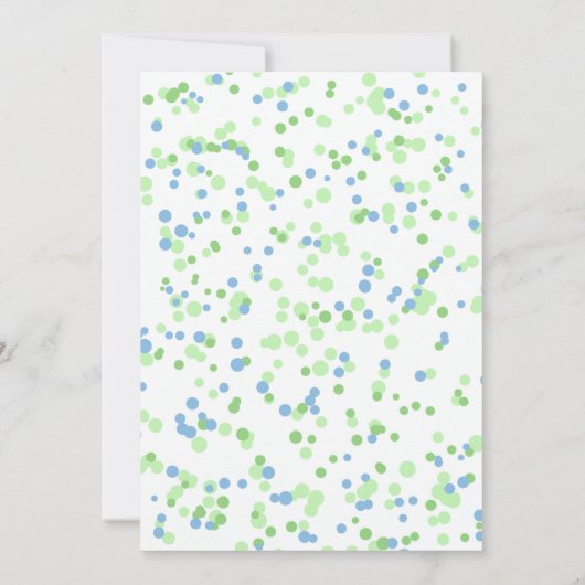 恐竜パーティーダンスおもしろいジョイント兄弟姉妹誕生日 招待状 (裏面)