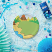 恐竜パーティー紙プレート ペーパープレート (パーティー)