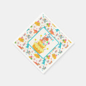 恐竜パーティー スタンダードカクテルナプキン (角)