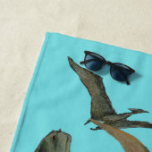 恐竜パーティー ビーチタオル (インサイチュ)