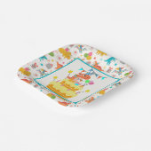 恐竜パーティー ペーパープレート (傾斜あり)