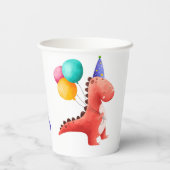 恐竜パーティー 紙コップ (裏面)