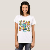 恐竜パーティー Tシャツ (正面フル)